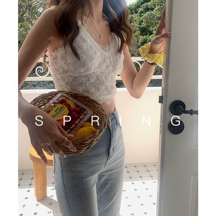 チュールレースぶらつきキャミソール 27057 チュールレース | ARGO TOKYO | 詳細画像2 