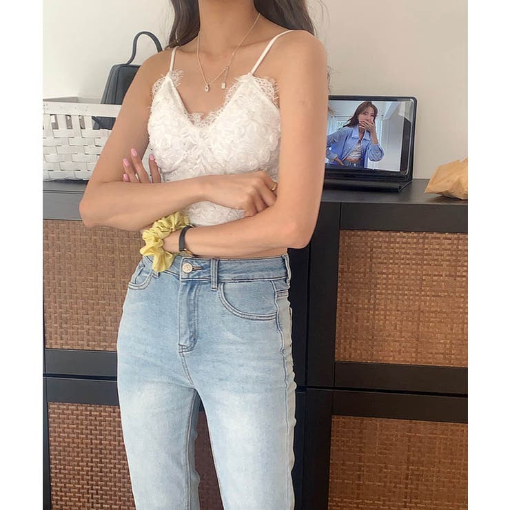 チュールレースぶらつきキャミソール 27057 チュールレース | ARGO TOKYO | 詳細画像4 