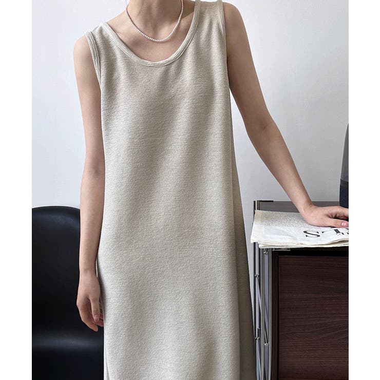 Wrinkling Processing Sleeveless | ARGO TOKYO | 詳細画像3 