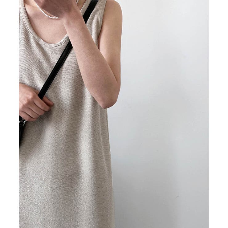Wrinkling Processing Sleeveless | ARGO TOKYO | 詳細画像7 