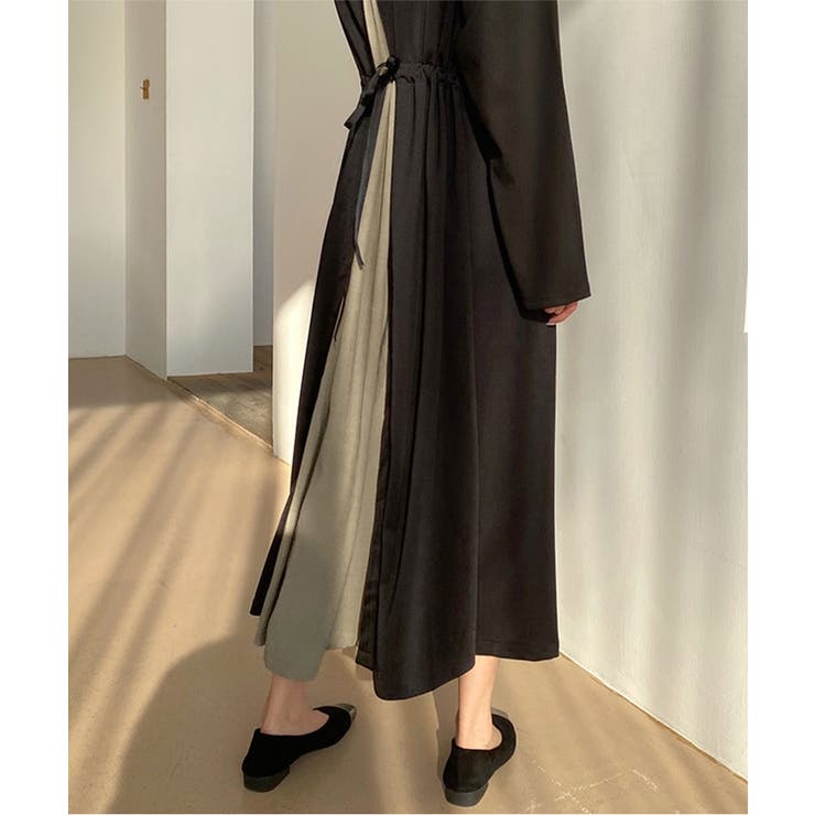 バックシアーポーチワンピース韓国ファッションレディース春夏服 | ARGO TOKYO | 詳細画像10 