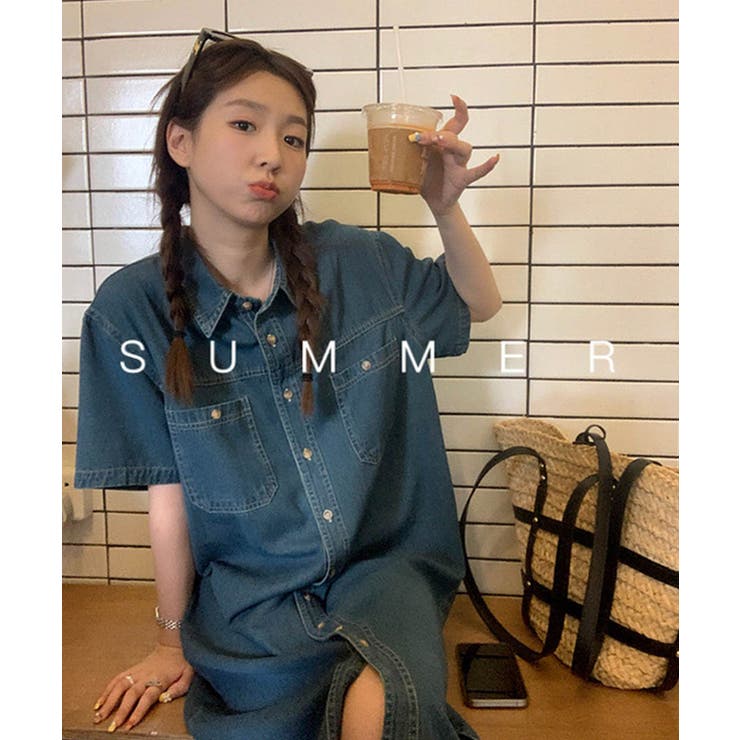 Atelier G.G アトリエジジ　1ハーフ　リネンデニムシャツワンピース GG MADE IN TOKYO.』『GG+KIITI』『GG DENIM LINE』『Chocolat de