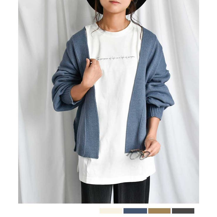 自宅で洗えるニット ARGニットカーデイガン | ARGO TOKYO | 詳細画像1 