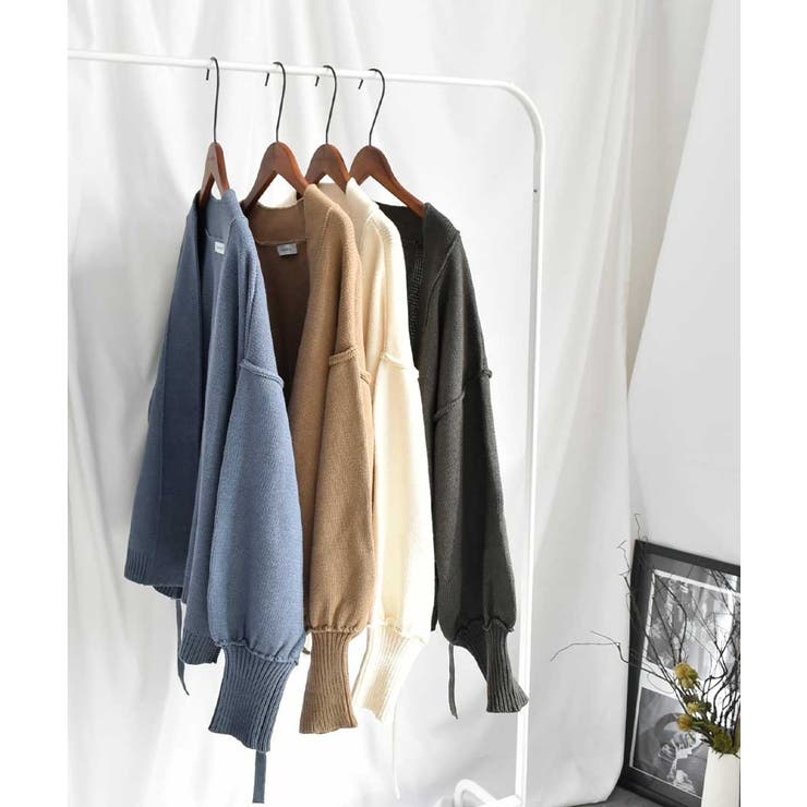 自宅で洗えるニット ARGニットカーデイガン | ARGO TOKYO | 詳細画像30 