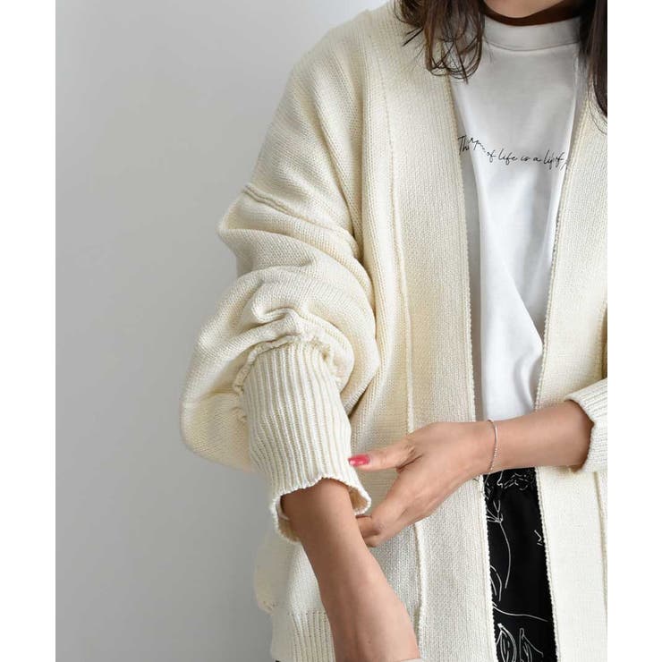 自宅で洗えるニット ARGニットカーデイガン | ARGO TOKYO | 詳細画像32 