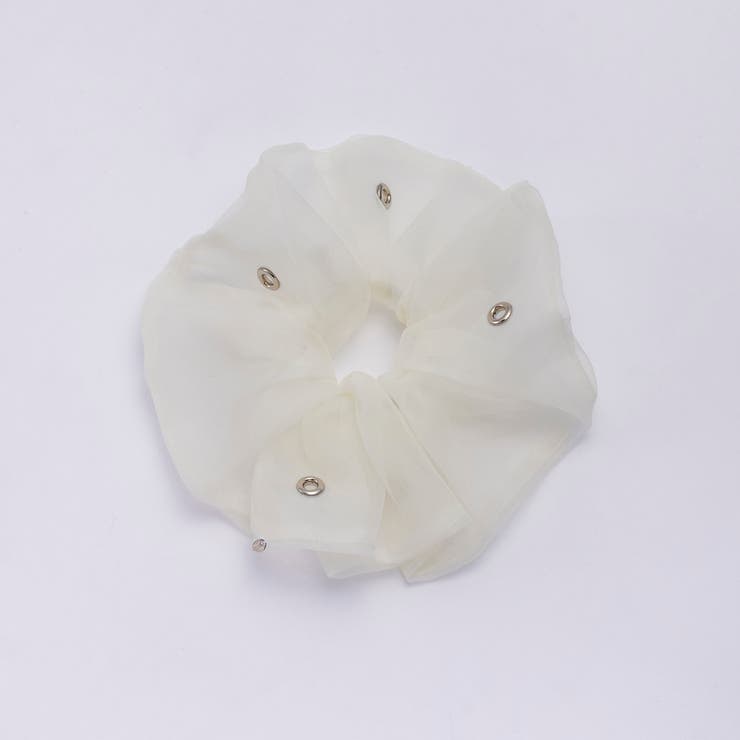 WHITE | アイレットシアーシュシュ | 4quince