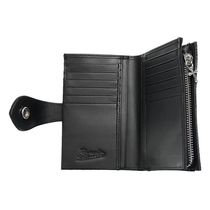 未使用品✨アルテミスクラシック　アンティーク　ミディアムウォレット　クロコ　黒 未使用品✨アルテミスクラシック アンティーク ミディアムウォレット