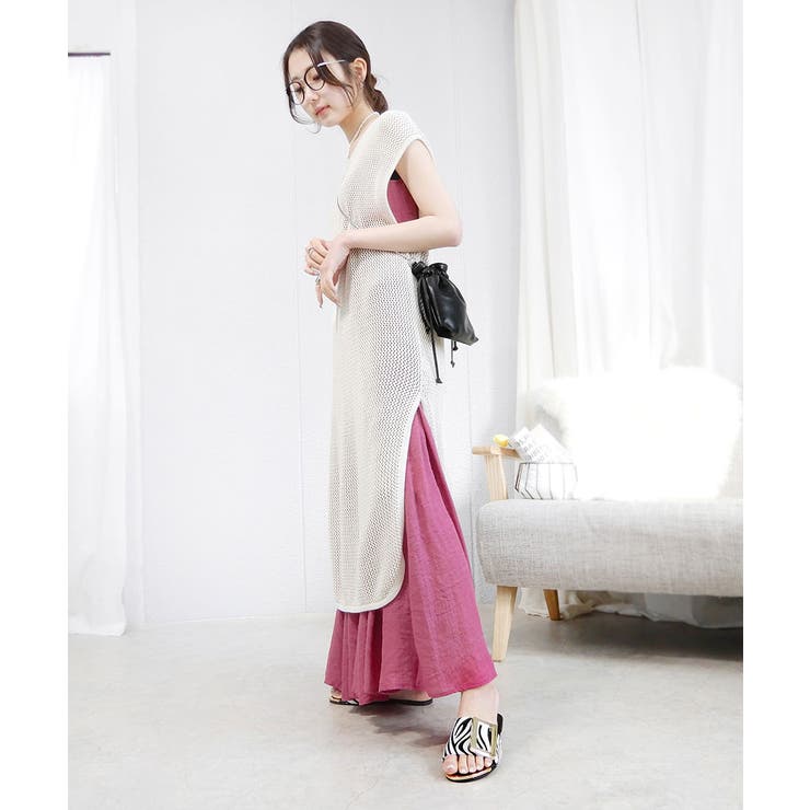 ビッグバックルフラットサンダル ぺたんこ minia | minia | 詳細画像17 