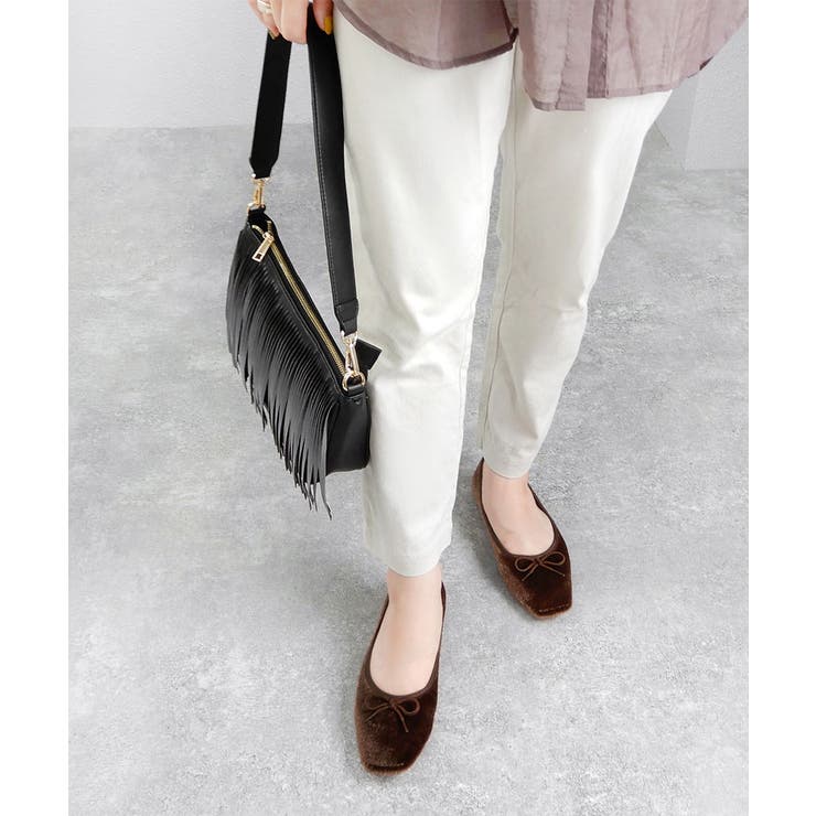 トゥステッチフラットパンプス ぺたんこ minia | minia | 詳細画像34 