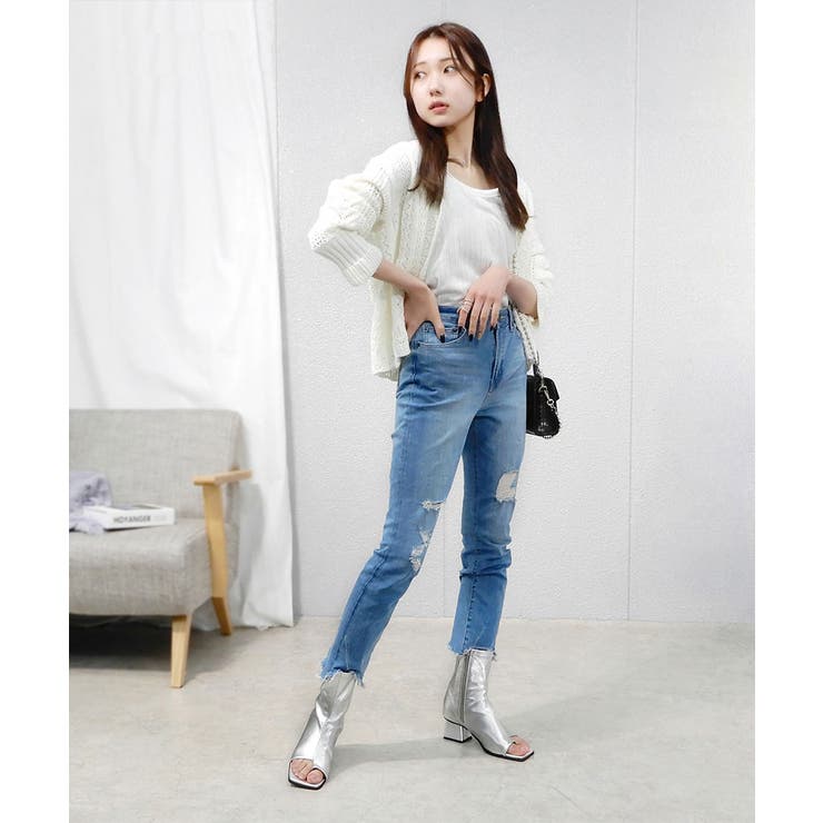 フェイクレザーブーサン 5cmヒール minia | minia | 詳細画像16 