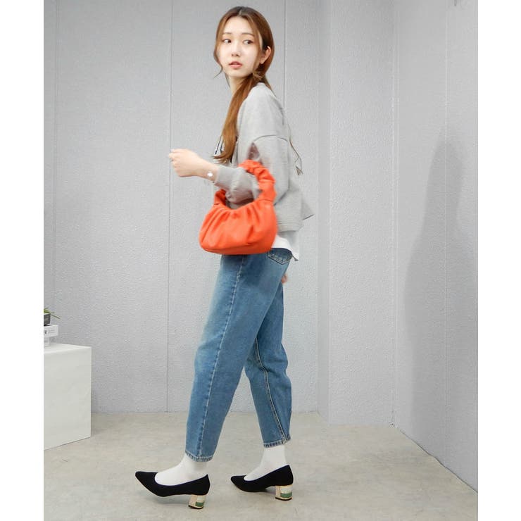 ブロックヒールポインテッド 5cmヒール minia[品番：ASNS0000768