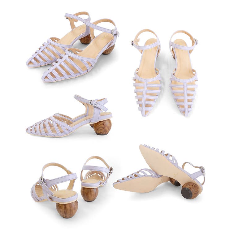 スフィアヒールボーンサンダル 5cmヒール minia | minia | 詳細画像21 