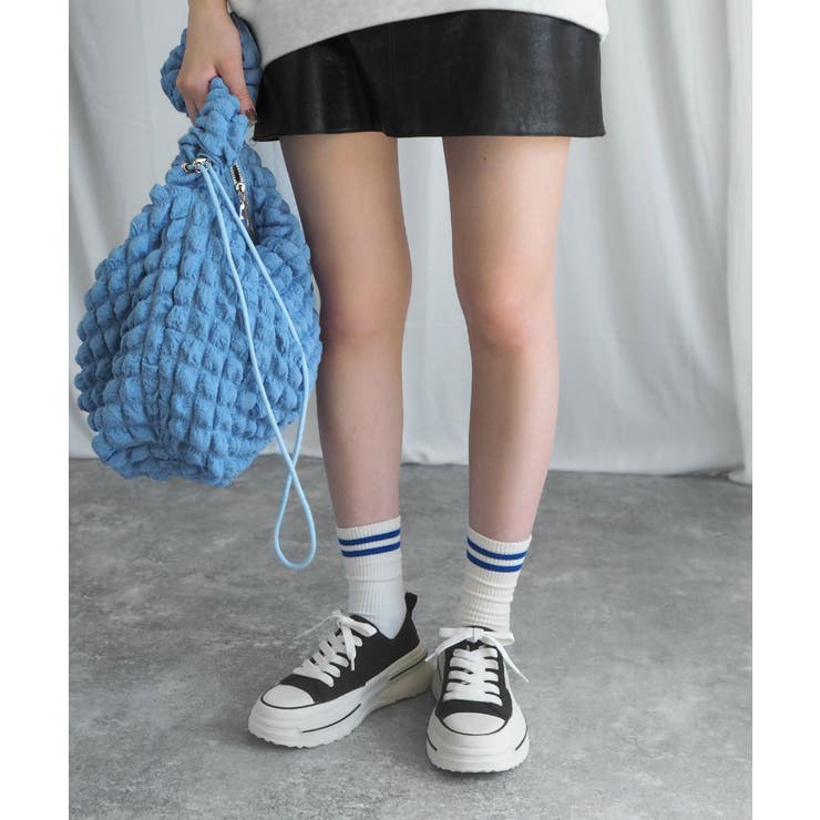 キャンバス メタリック 厚底スニーカー | minia | 詳細画像22 