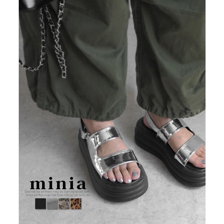 コノジサンダル 6cm厚底 minia | minia | 詳細画像1 