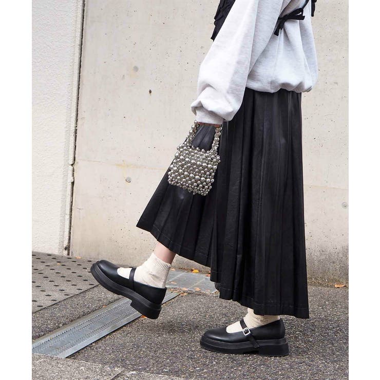 ぽっくりストラップローファー minia ミニア | minia | 詳細画像11 