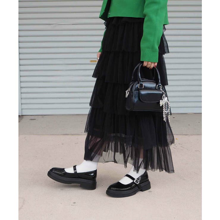 ぽっくりストラップローファー minia ミニア | minia | 詳細画像15 