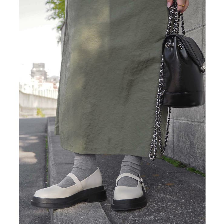 ぽっくりストラップローファー minia ミニア | minia | 詳細画像20 