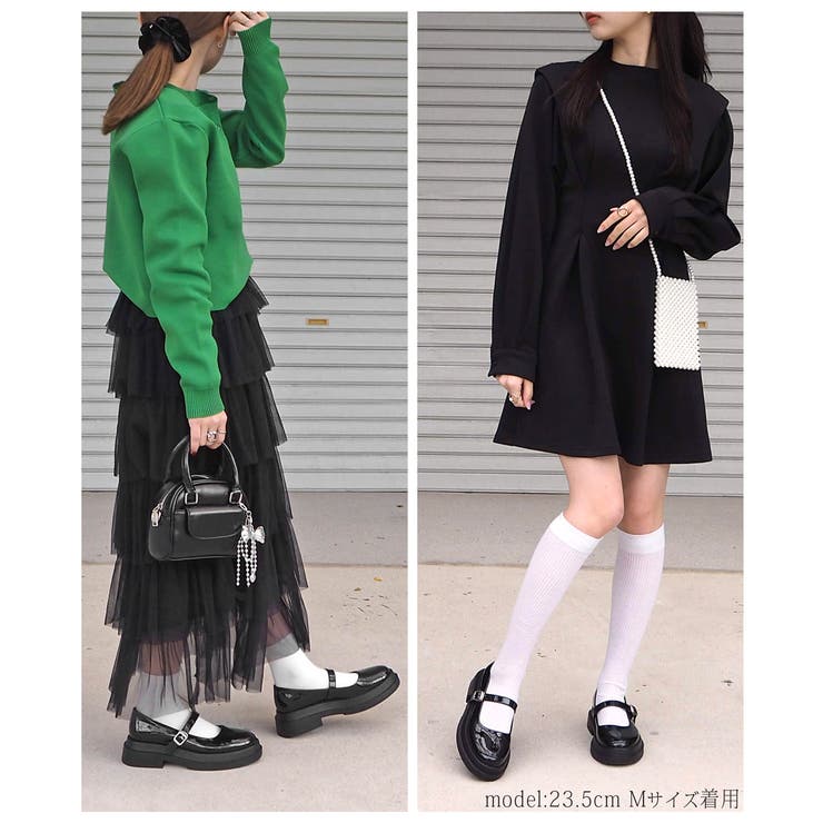 ぽっくりストラップローファー minia ミニア | minia | 詳細画像22 