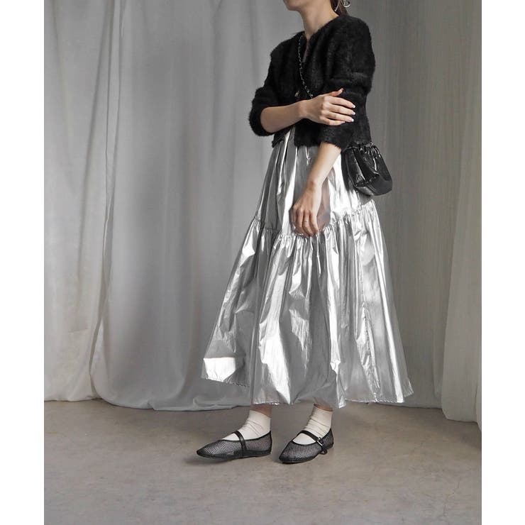 メッシュストラップバレエ フラットシューズ minia | minia | 詳細画像23 