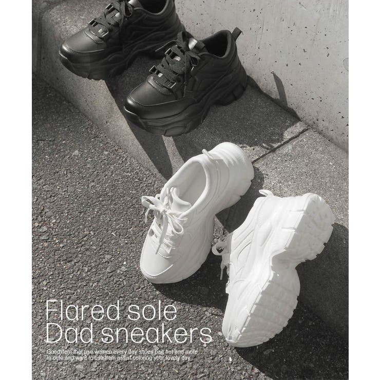 フレアソールダッドスニーカー | minia | 詳細画像2 