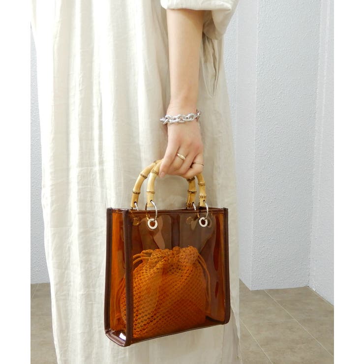  of Hai Bamboo Bag Brown/韓国 ミニバッグ バンブーバッグ Bamboo hai(ハイ) バッグ・カバン(レディース) - 海外通販のBUYMA