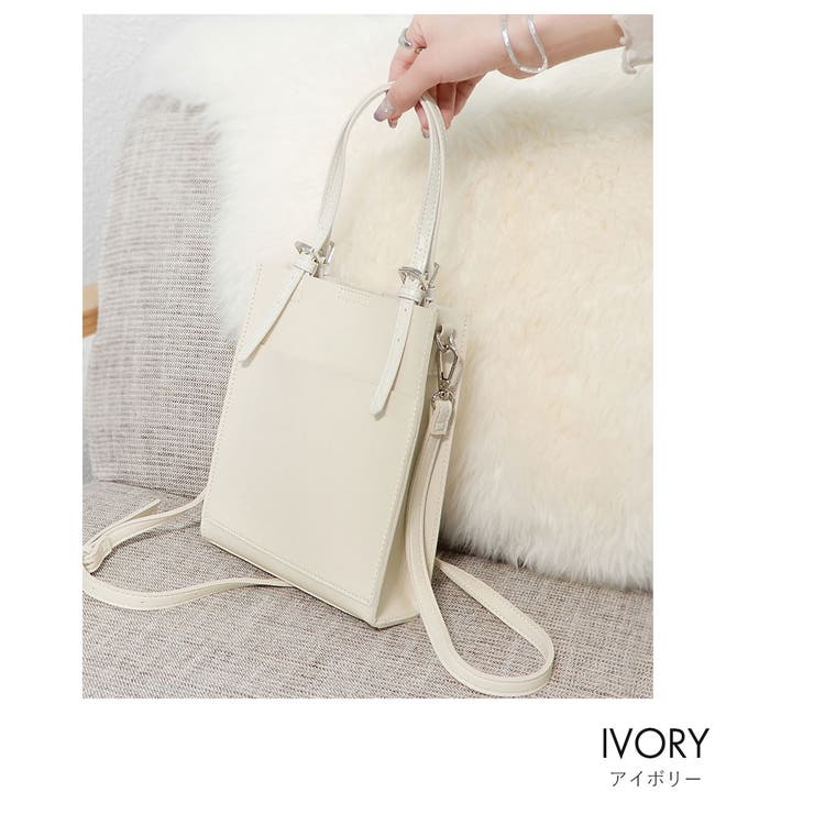 ベルテッドハンドルミニバッグ ショルダーバッグ2WAY minia[品番