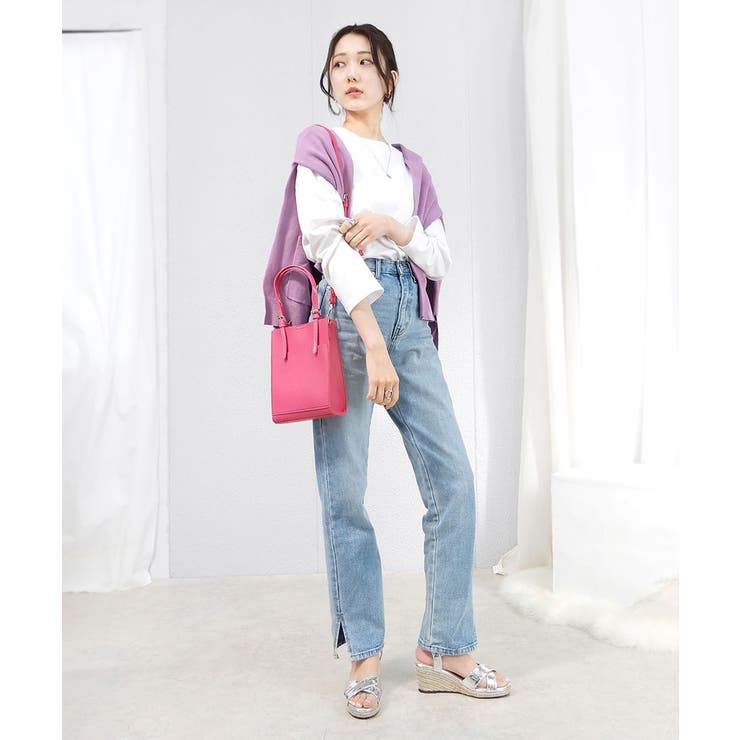ベルテッドハンドルミニバッグ ショルダーバッグ2WAY minia[品番