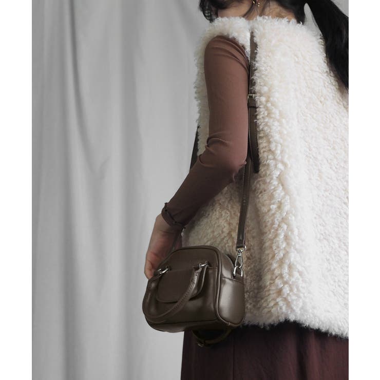 フラップポケットミニボストン minia ハンドバッグ | minia | 詳細画像20 