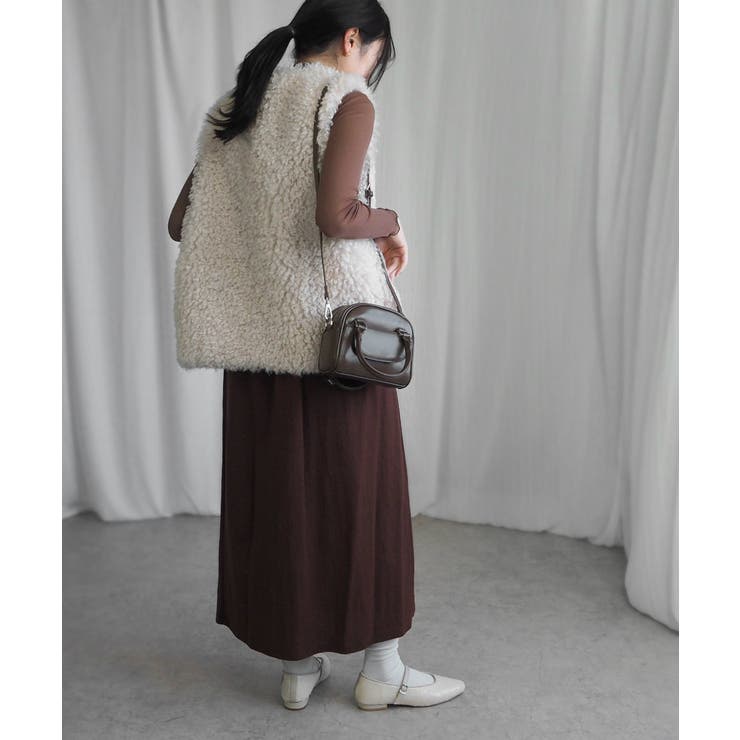 フラップポケットミニボストン minia ハンドバッグ | minia | 詳細画像21 