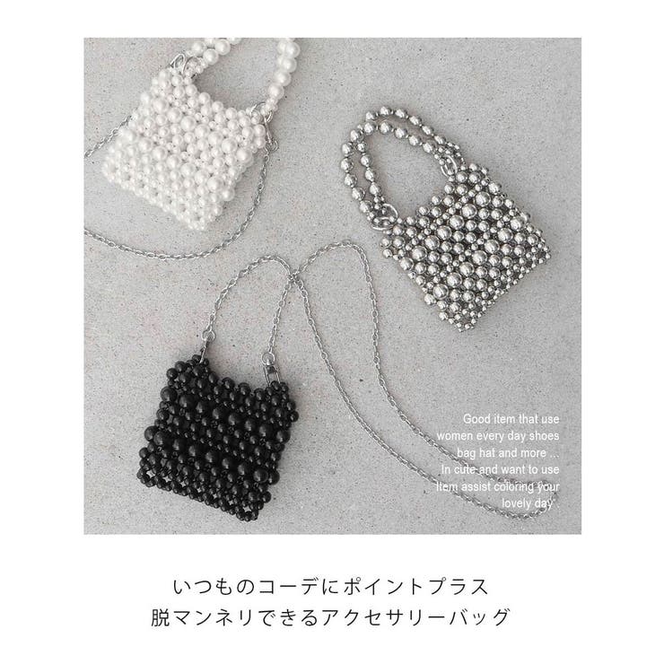 2WAYビーズミニバッグ ＜ ハンド[品番：ASNS0000975]｜minia