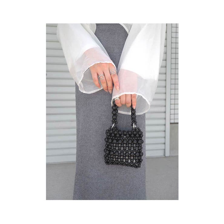 2WAYビーズミニバッグ ＜ ハンド[品番：ASNS0000975]｜minia