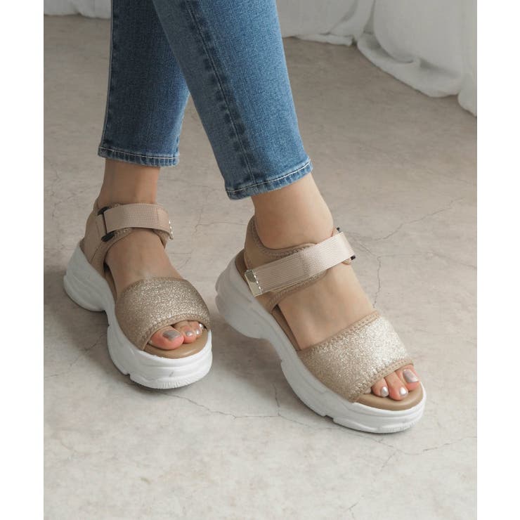 ラメスポサン minia 厚底スポーツサンダル | minia | 詳細画像28 