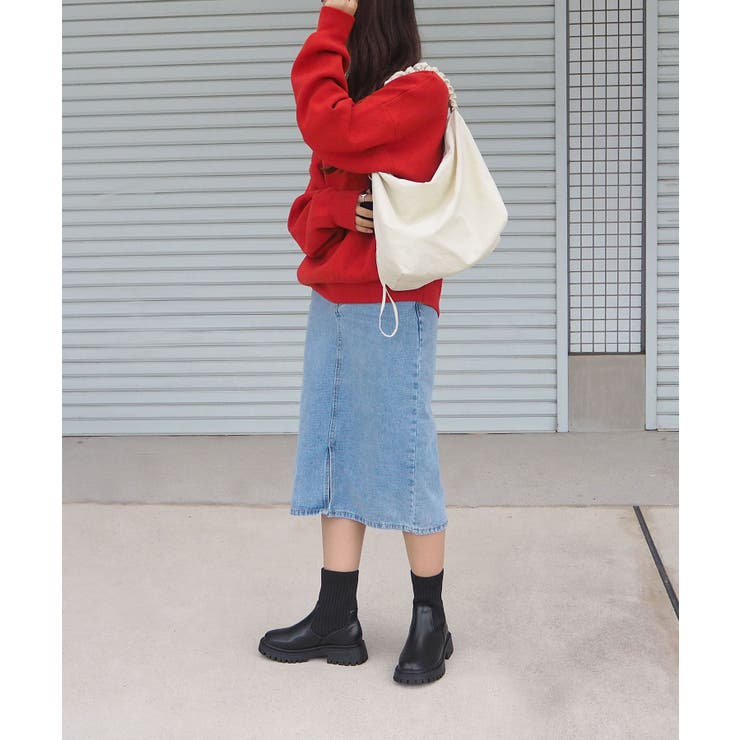 ニットコンビショートブーツ minia 厚底 | minia | 詳細画像11 