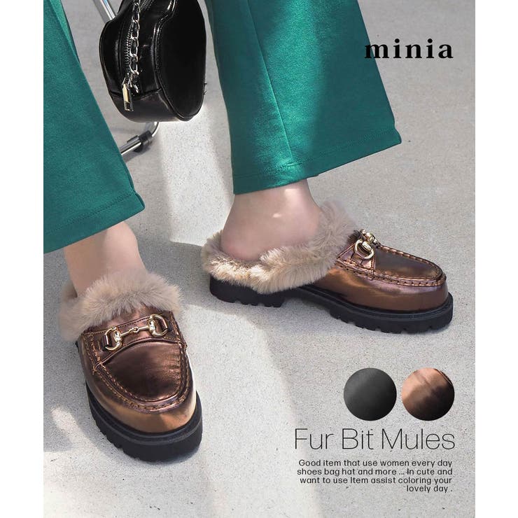 ファービットミュール minia 厚底[品番：ASNS0000960]｜minia