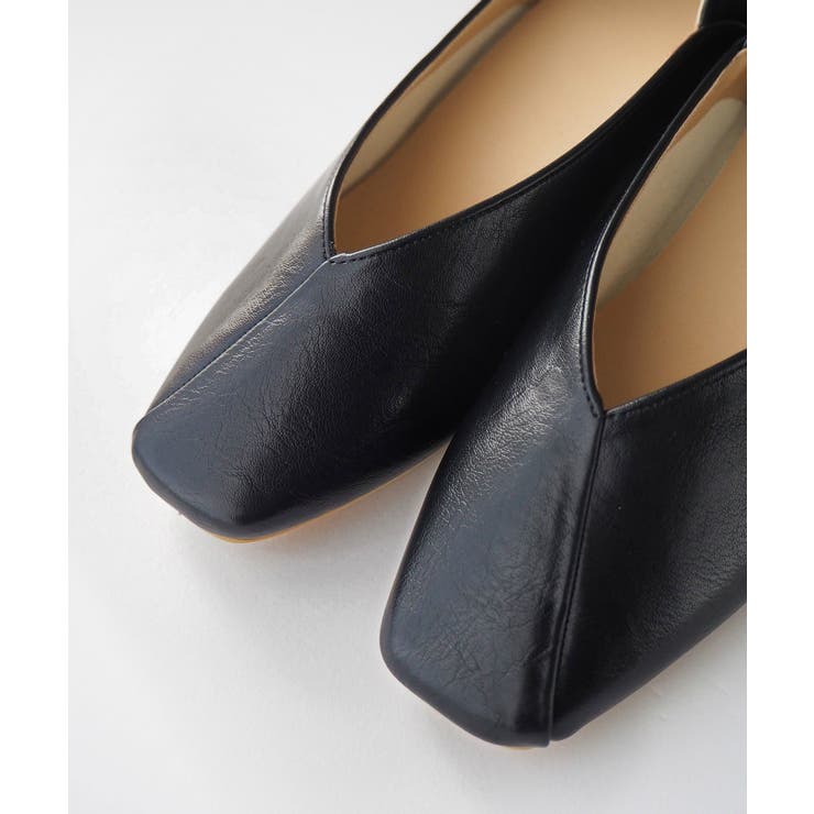 【かかとが踏める2WAY】大人見えシンプル ウッドヒールパンプス スクエアパンプ… | minia | 詳細画像13 