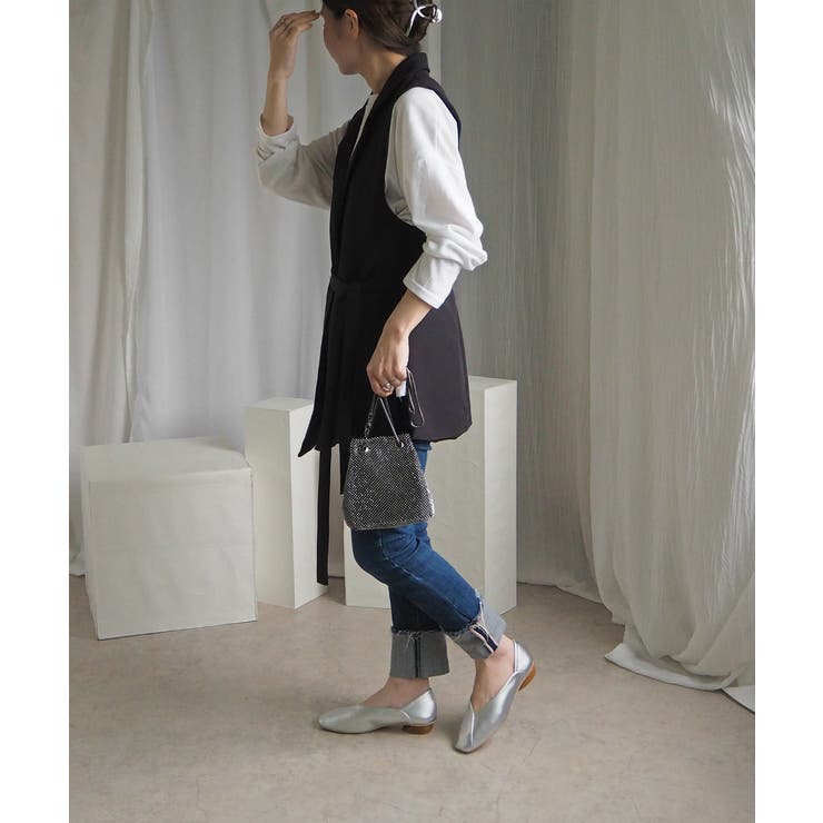 【かかとが踏める2WAY】大人見えシンプル ウッドヒールパンプス スクエアパンプ… | minia | 詳細画像32 