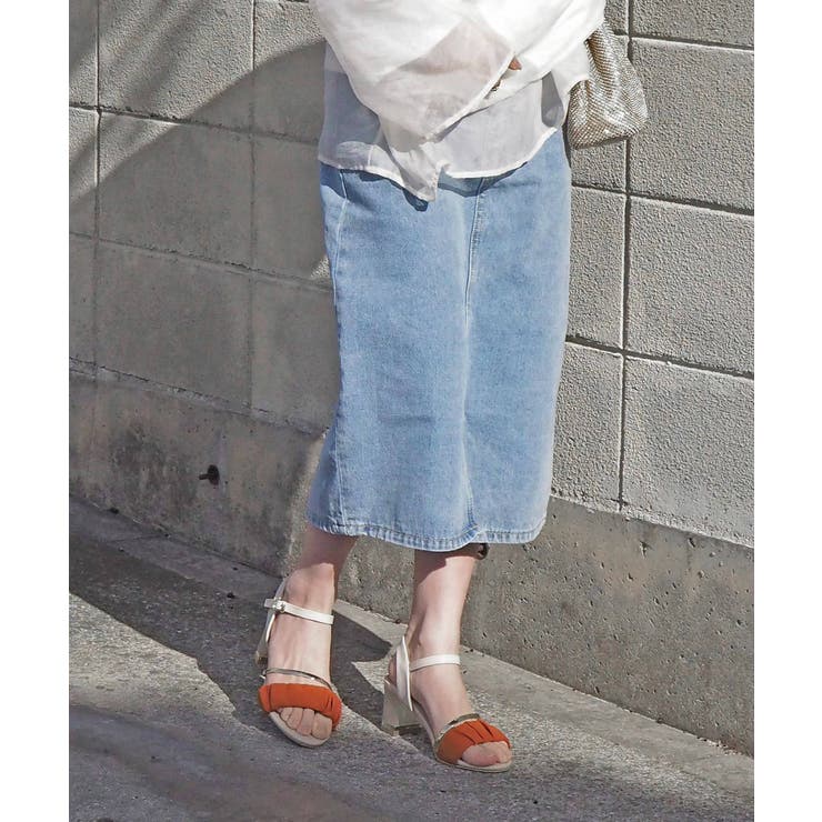 クリアヒールギャザーサンダル 5cmヒール minia | minia | 詳細画像15 