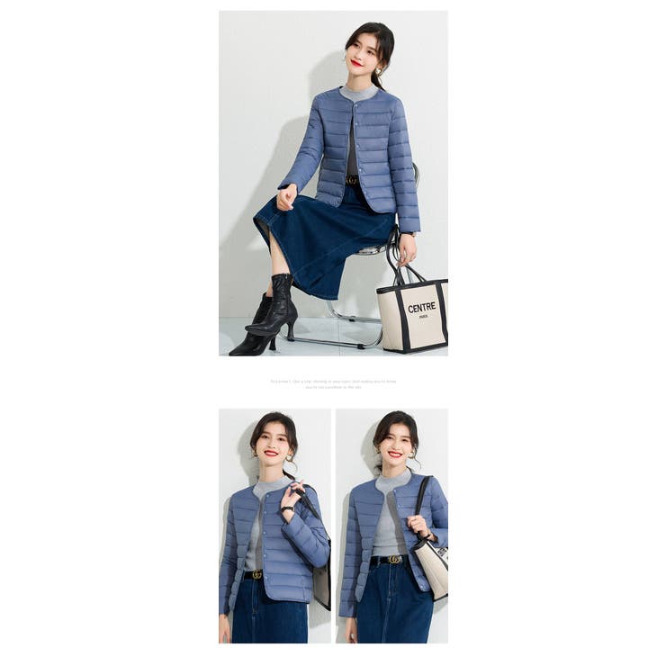 中綿ジャケット レディース ライトアウター | Aleh Te’enah | 詳細画像11 