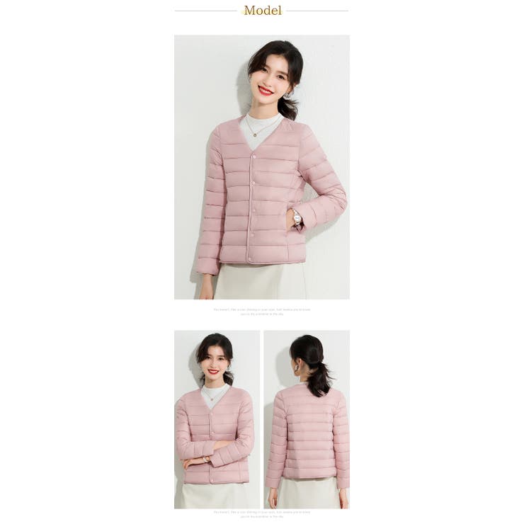 中綿ジャケット レディース ライトアウター | Aleh Te’enah | 詳細画像8 