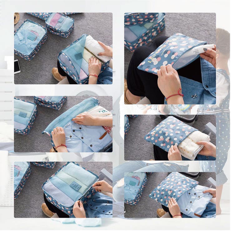 トラベルポーチ 収納ポーチ セット | Aleh Te’enah | 詳細画像8 