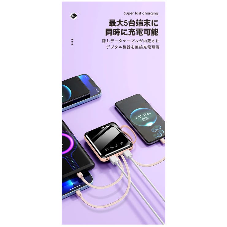 モバイルバッテリー 20000mAh 大容量 | Aleh Te’enah | 詳細画像5 