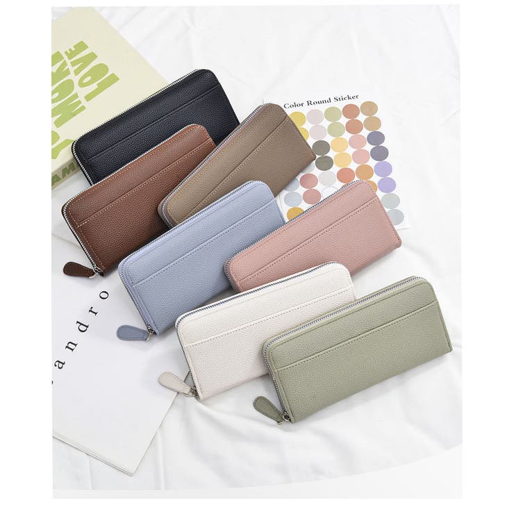 長財布 レディース 本革 多機能 大容量 カード収納 ラウンドファスナー | Aleh Te’enah | 詳細画像5 