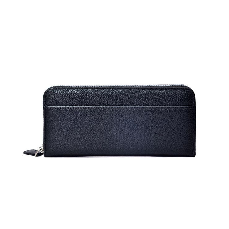 ブラック | 長財布 レディース 本革 多機能 大容量 カード収納 ラウンドファスナー | Aleh Te’enah