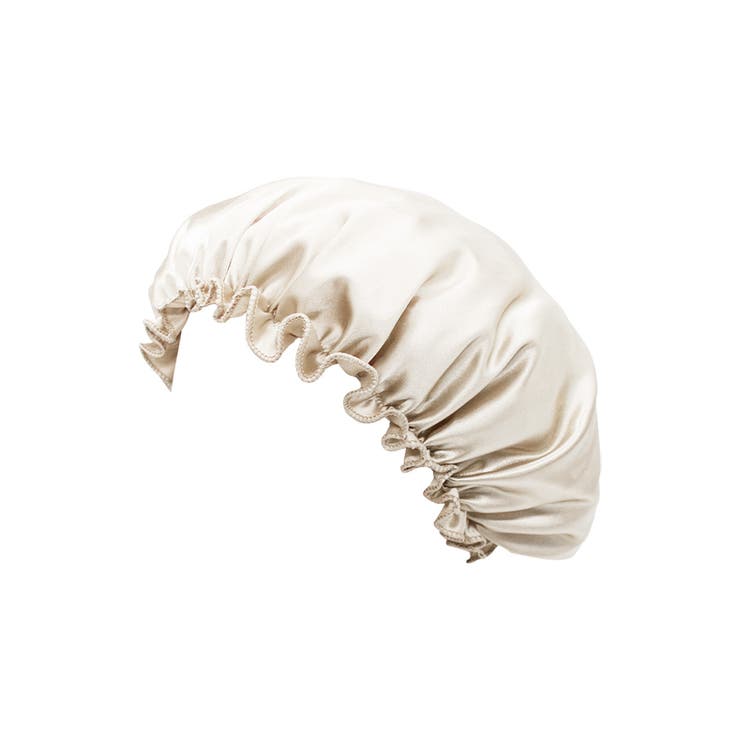 ホワイト | ナイトキャップ シルク風 レディース | Aleh Te’enah