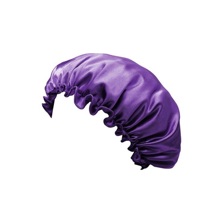 パープル | ナイトキャップ シルク風 レディース | Aleh Te’enah