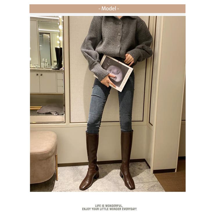 ロングブーツ レディース ニーハイブーツ | Aleh Te’enah | 詳細画像13 