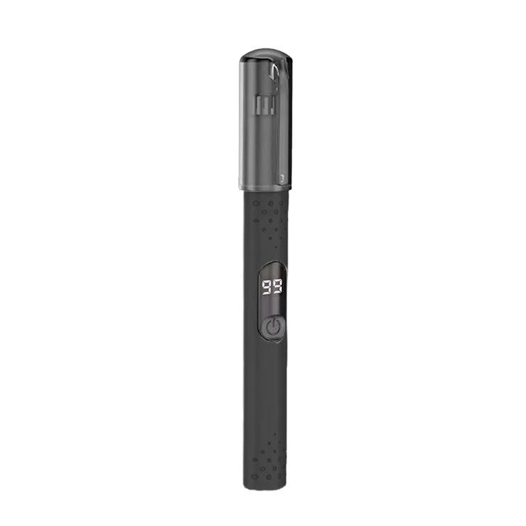 ブラック | 3色展開 電動鼻毛カッター USB充電式 | Aleh Te’enah
