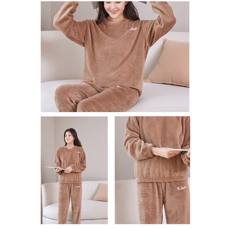 上下セット パジャマ 極暖ルームウェア | Aleh Te’enah | 詳細画像14 