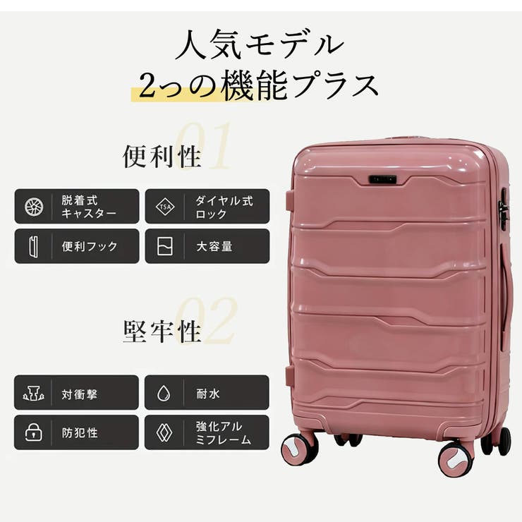 スーツケース キャリーケース SMサイズ2点セット | Aleh Te’enah | 詳細画像7 