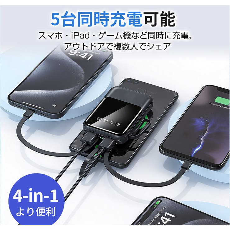 モバイルバッテリー 20000mAh 大容量 | Aleh Te’enah | 詳細画像5 